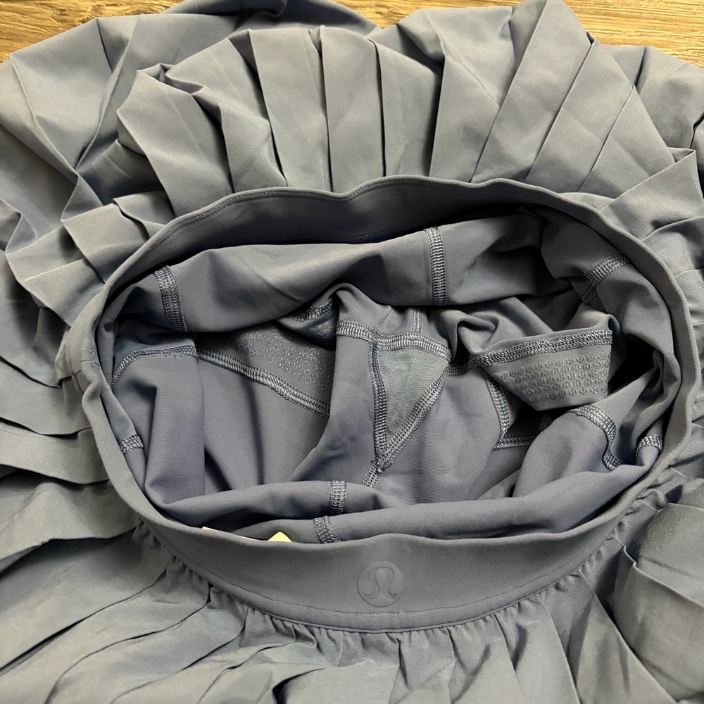 NWOT Lululemon High-Rise Pleated Tennis Skirt *14” (Oasis Blue) Size 6 - Picture 6 of 8
